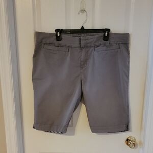 Old Navy Women's Charcoal Bermudas